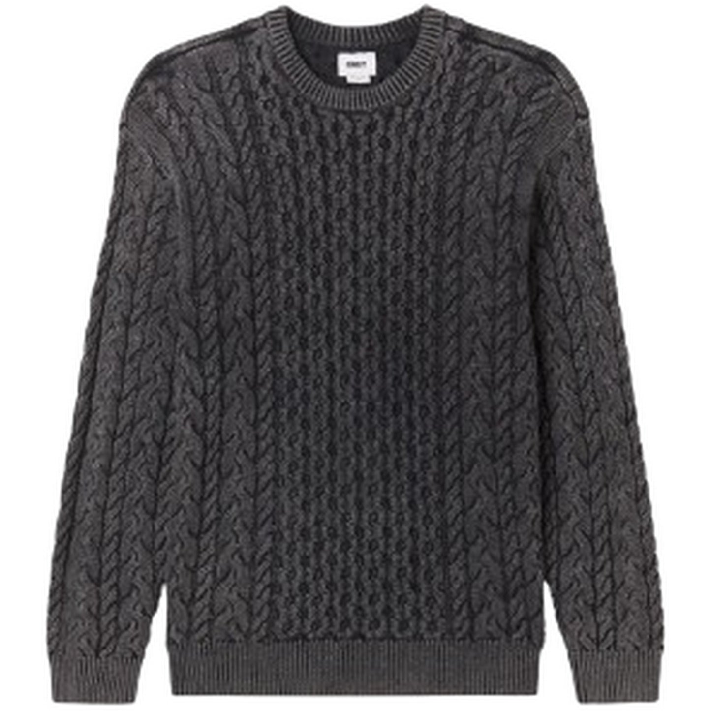 Maglie Uomo Obey - Faded Wash Sweater - Nero