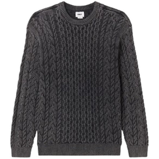 Maglie Uomo Obey - Faded Wash Sweater - Nero