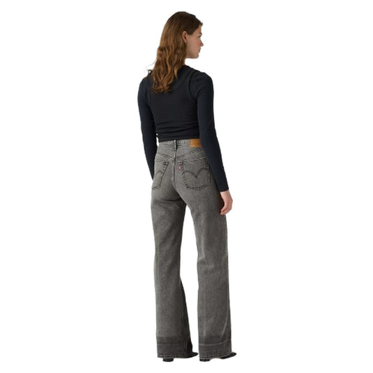 Jeans Donna Levi's - Ribcage Wide Leg - Grigio