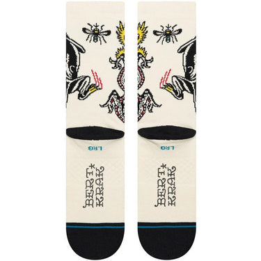 Calze Unisex Stance - Battle Crew - Bianco