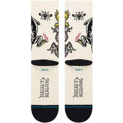 Calze Unisex Stance - Battle Crew - Bianco