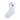 Chaussettes Santa Cruz pour hommes - Screaming Mini Hand Sock - Blanc