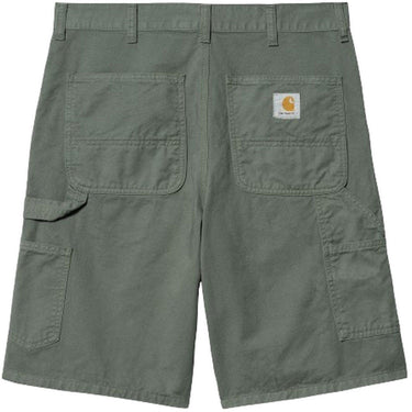 Bermudy unisex Carhartt Wip - krótkie spodenki na jedno kolano - zielone