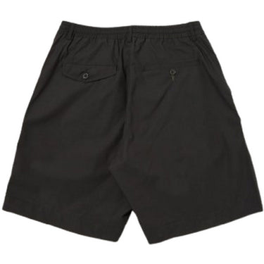 Shorts pour hommes Universal Works - Short de survêtement plissé - Noir