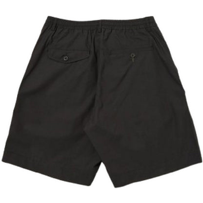 Pantaloncini Uomo Universal Works - Pleated Track Short - Nero