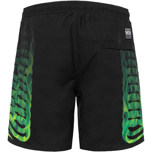 Pantaloncini e calzoncini Uomo Propaganda - Swimtrunk Flames - Multicolore