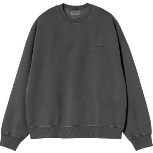 Felpe senza cappuccio Uomo Carhartt Wip - Benton Sweat - Grigio