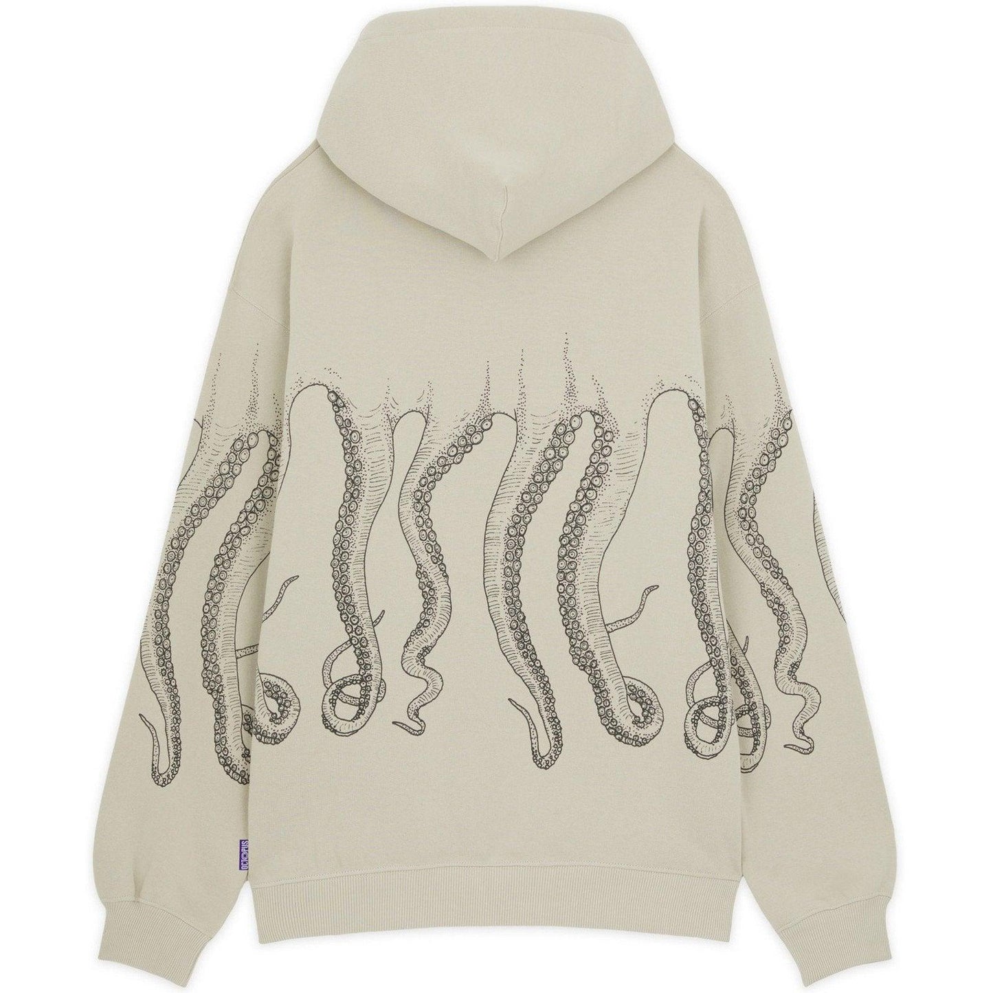 Felpe con cappuccio Uomo Octopus - Octopus Outline Hoodie - Beige