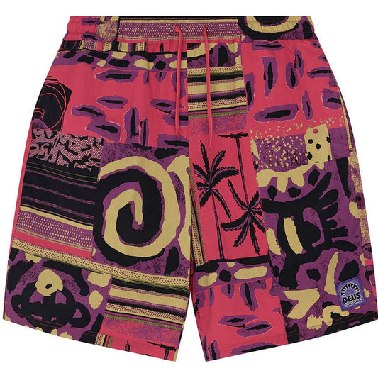 Pantaloncini e calzoncini Uomo Deus Ex Machina - Freamon Swim Short - Rosso
