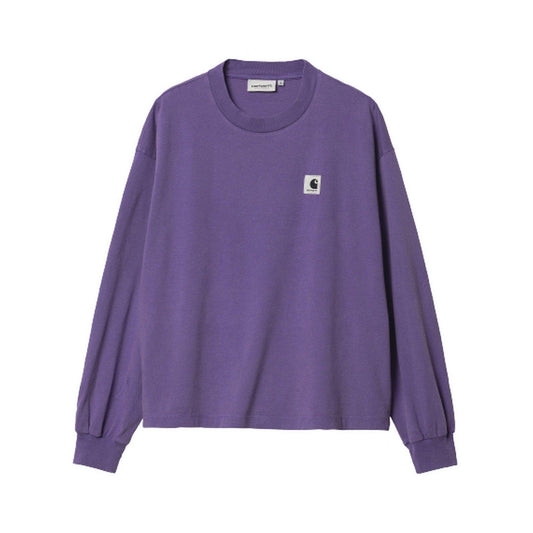 T-shirt Donna Carhartt Wip - W' L/S Nelson T-Shirt - Viola