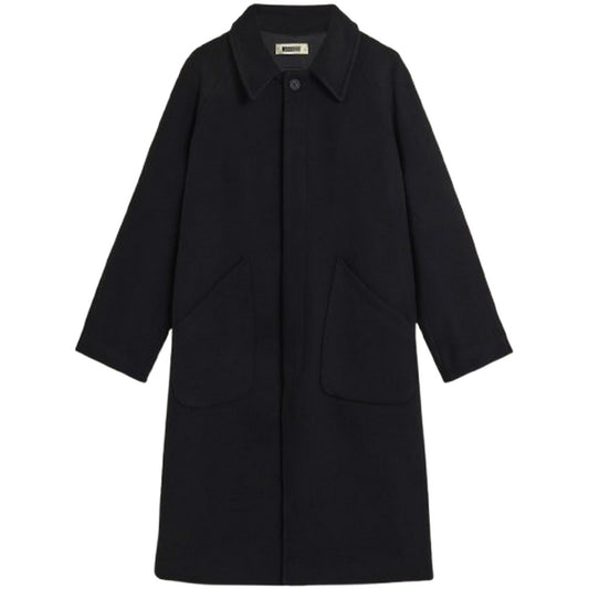 Cappotti Uomo Woodbird - Wbbergt Wool Coat - Nero