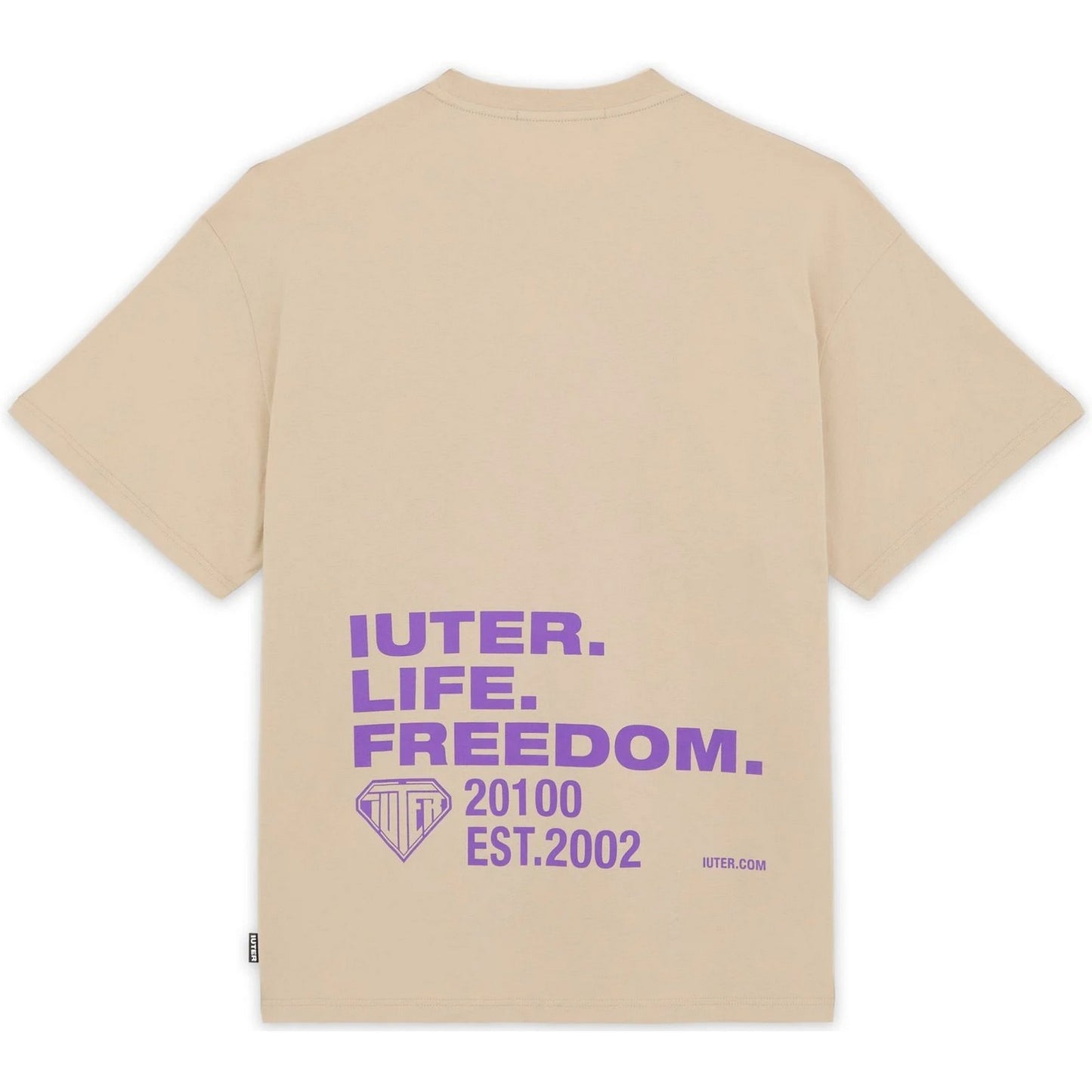 T-shirt Uomo Iuter - Freedom Tee - Celeste