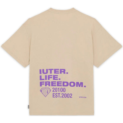 T-shirt Uomo Iuter - Freedom Tee - Celeste