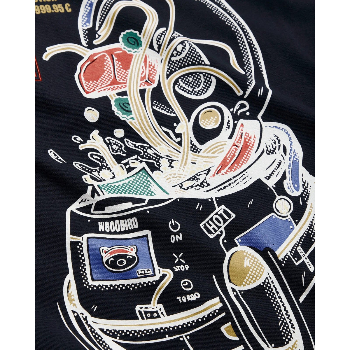 T-shirt Uomo Woodbird - WBBaine Cook Tee - Blu