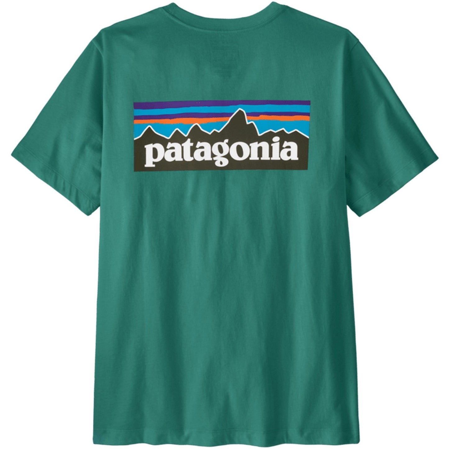 T-shirt Uomo Patagonia - M's P-6 Logo T-Shirt - Verde