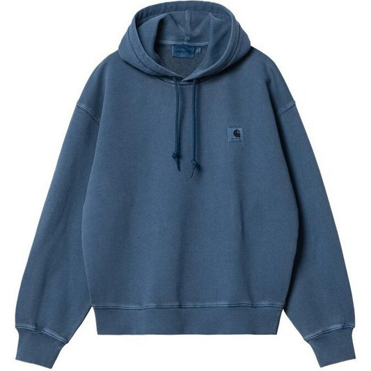 Felpe con cappuccio Donna Carhartt Wip - W' Hooded Nelson Sweatshirt - Blu