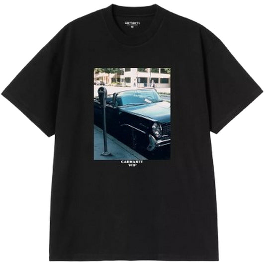 T-shirt Uomo Carhartt Wip - S/S Warm Views T-Shirt - Nero