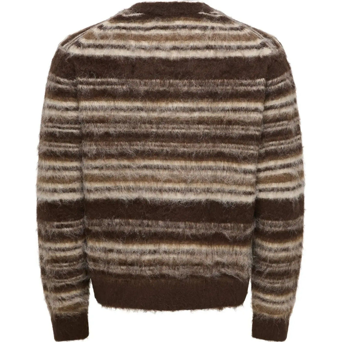 Maglioni Uomo Only & Sons - Onsaiden Rlx Ls Crew Knit - Marrone