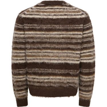 Maglioni Uomo Only & Sons - Onsaiden Rlx Ls Crew Knit - Marrone