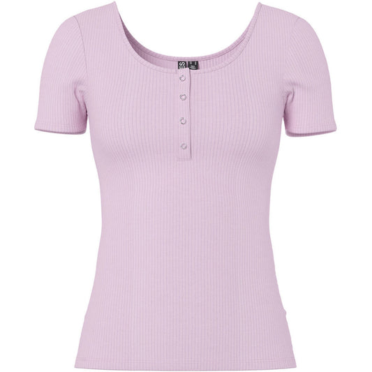 Canotte e top Donna Pieces - Pckitte Ss Top Noos Bc - Viola