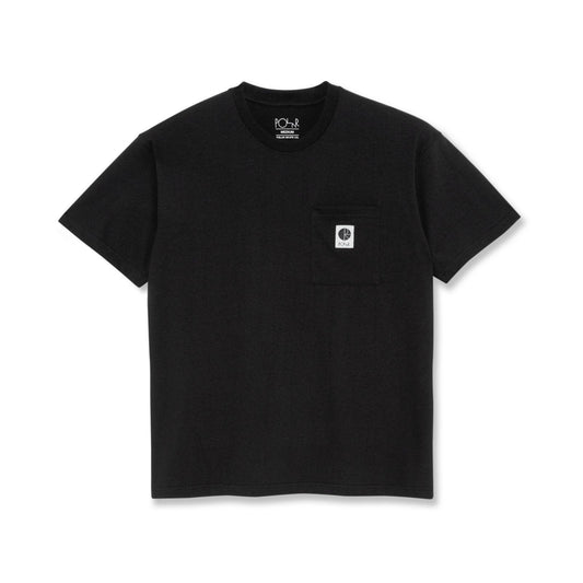 T-shirt Uomo Polar - Polar Skate Co. Pocket Tee - Nero