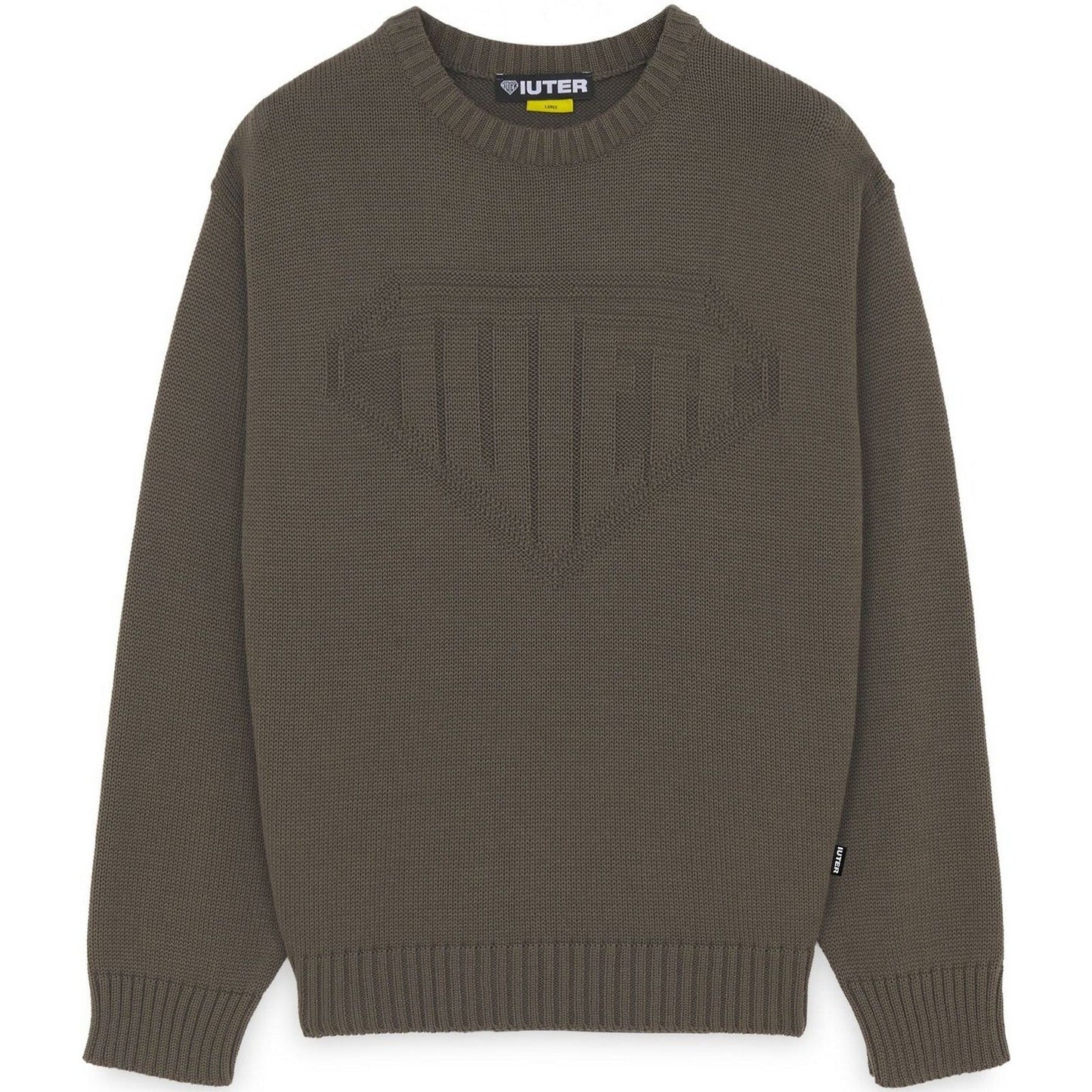 Maglioni Uomo Iuter - Links Logo Knit Sweater - Marrone
