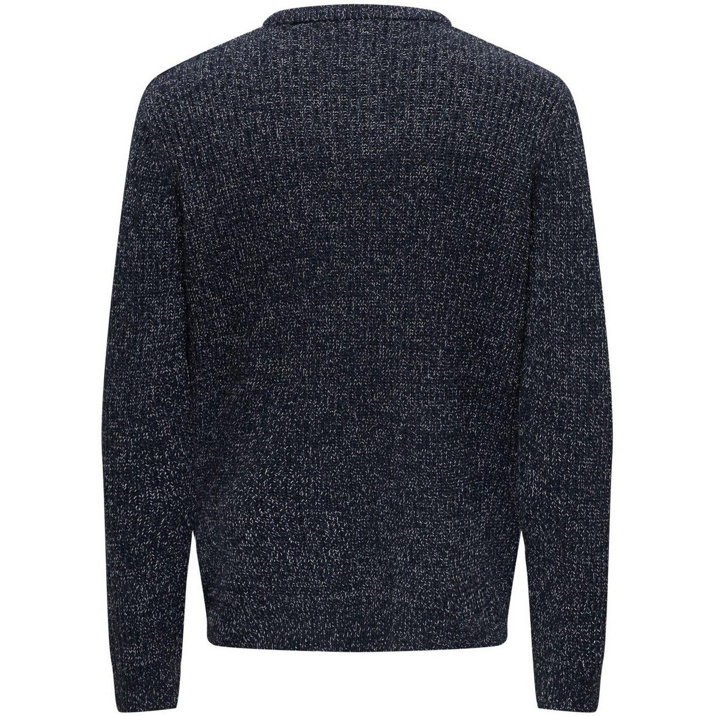 Felpe senza cappuccio Uomo Only & Sons - Onsmalaki Reg 7 Crew Knit - Blu