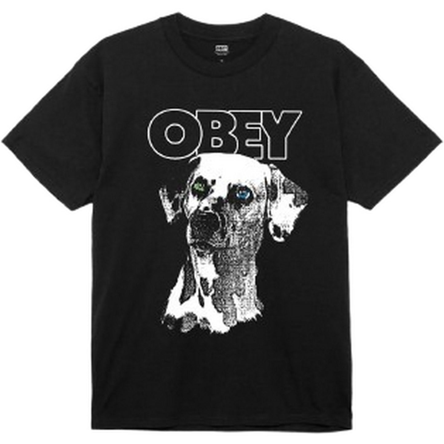 T-shirt Uomo Obey - Obey Dalmation Tee - Nero