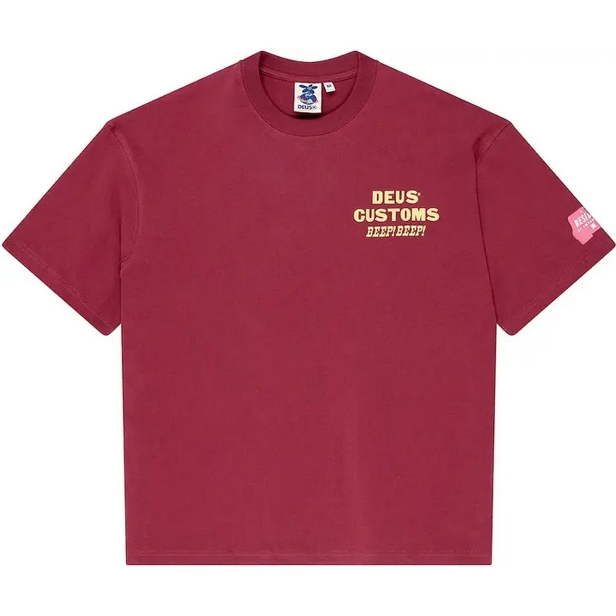 T-shirt Uomo Deus Ex Machina - Bloomers Os Tee - Rosso