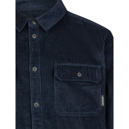 Camicie casual Uomo Iriedaily - Bubble Cord Shirt - Nero