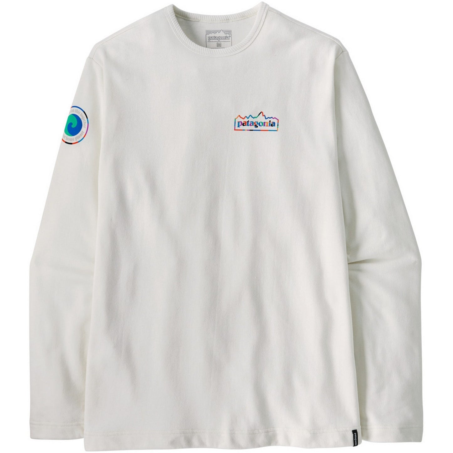 Felpe senza cappuccio Uomo Patagonia - M's Lw Unity Fitz Wildrise Crew - Bianco