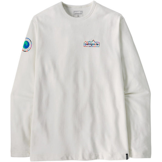 Felpe senza cappuccio Uomo Patagonia - M's Lw Unity Fitz Wildrise Crew - Bianco