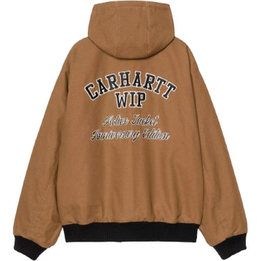 Giacche Uomo Carhartt Wip - 50 Years Anniversary OG Active Jacket Leather - Nero