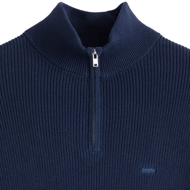 Maglie a manica lunga Uomo Levi's - Hm Quarter Zip Sweater - Blu