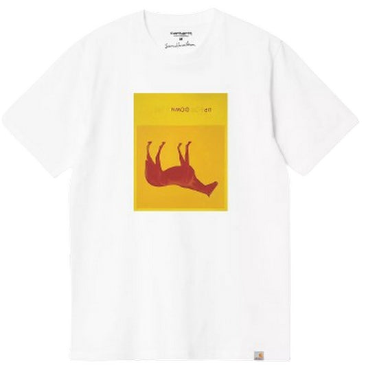 T-shirt Uomo Carhartt Wip - S/S Sean Hamilton 02 T-Shirt - Bianco
