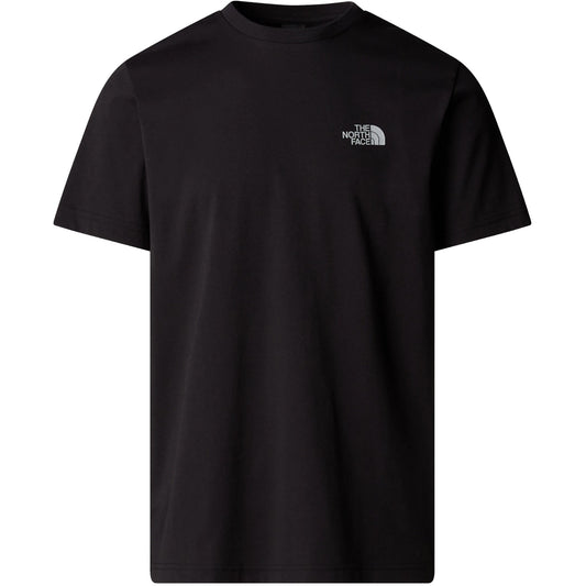 T-shirt Uomo The North Face - Men’s S/S Reflective Box Nse Tee - Nero