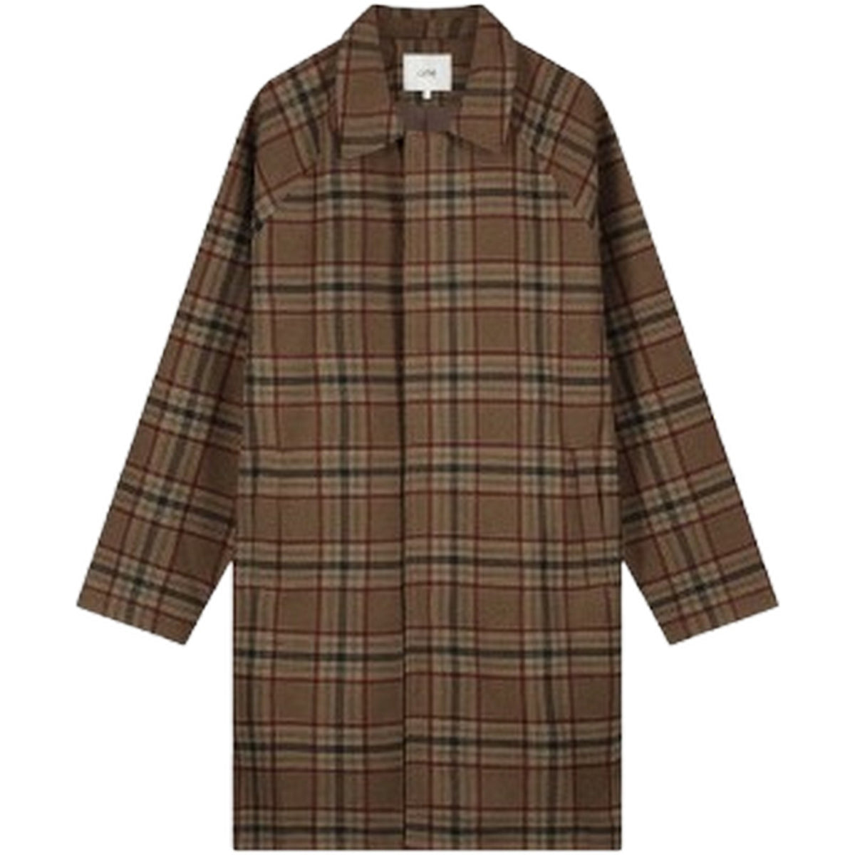 Cappotti Uomo Arte Antwerp - Plaid Coat - Marrone