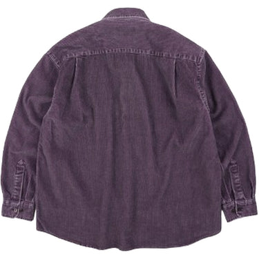 Camicie casual Uomo Frizmworks - Pigment 8W Corduroy Shirt 002 - Viola