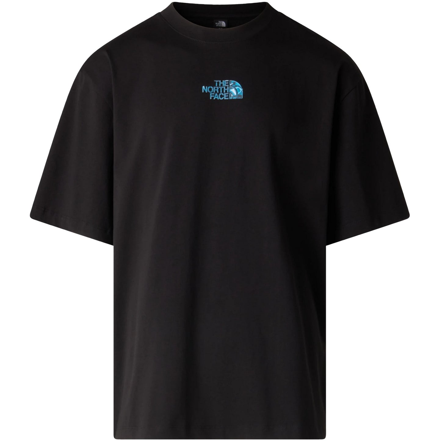 T-shirt Uomo The North Face - M Liquid Logo Oversize Short Sleeve Tee - Nero