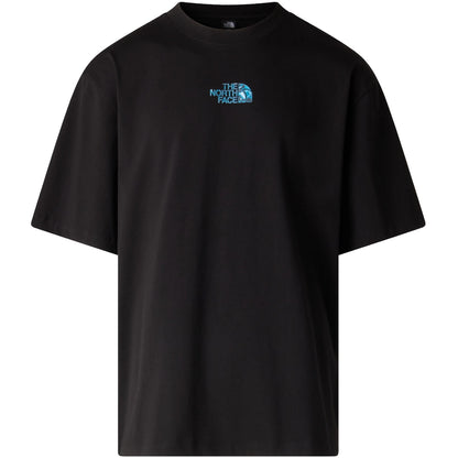 T-shirt Uomo The North Face - M Liquid Logo Oversize Short Sleeve Tee - Nero