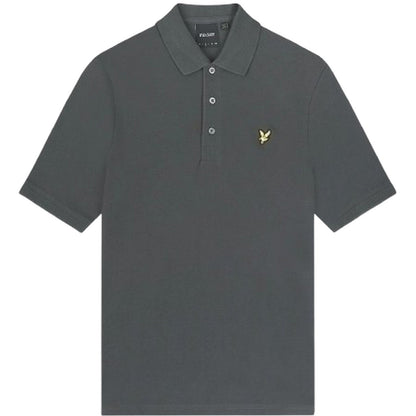 Polo Uomo Lyle & Scott - Plain Polo Shirt - Grigio