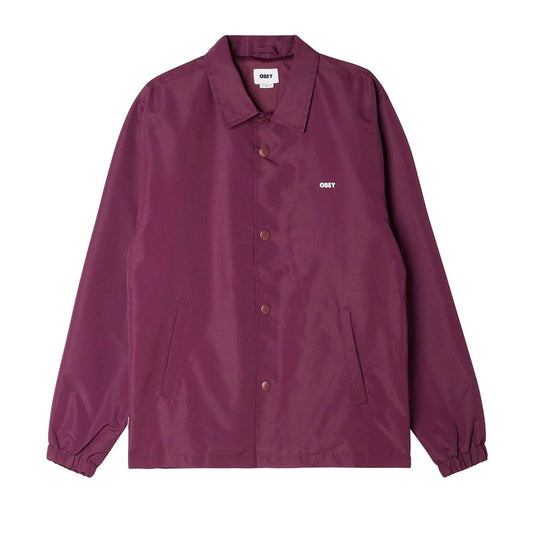 Giacche Unisex Obey - Obey Icon Coach Jacket - Viola