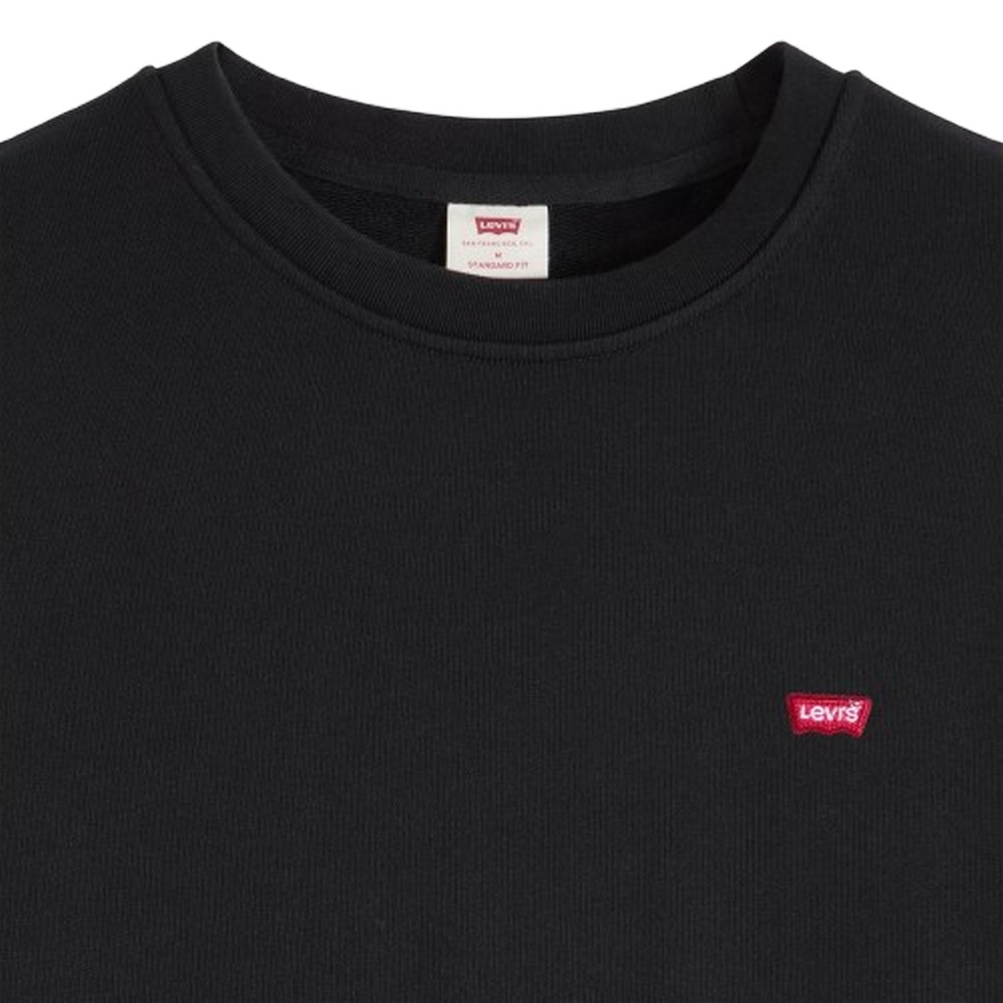 Maglie a manica lunga Uomo Levi's - The Original Hm Crew - Nero