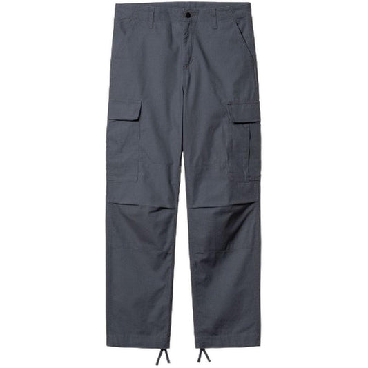 Pantaloni Uomo Carhartt Wip - Regular Cargo Pant Cotton Columbia Ripstop - Grigio