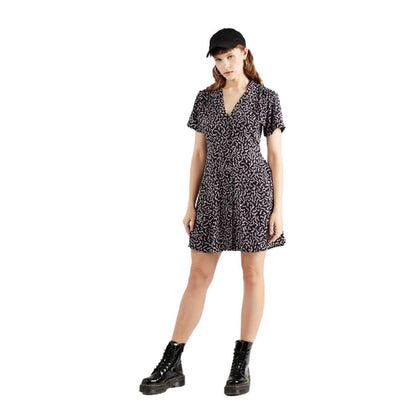 Vestiti casual Donna Volcom - Stormy Tropix Dress - Nero