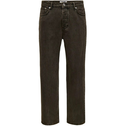 Jeans Uomo Only & Sons - Onsfade Loose Brown 6813 Tai Dnm - Marrone