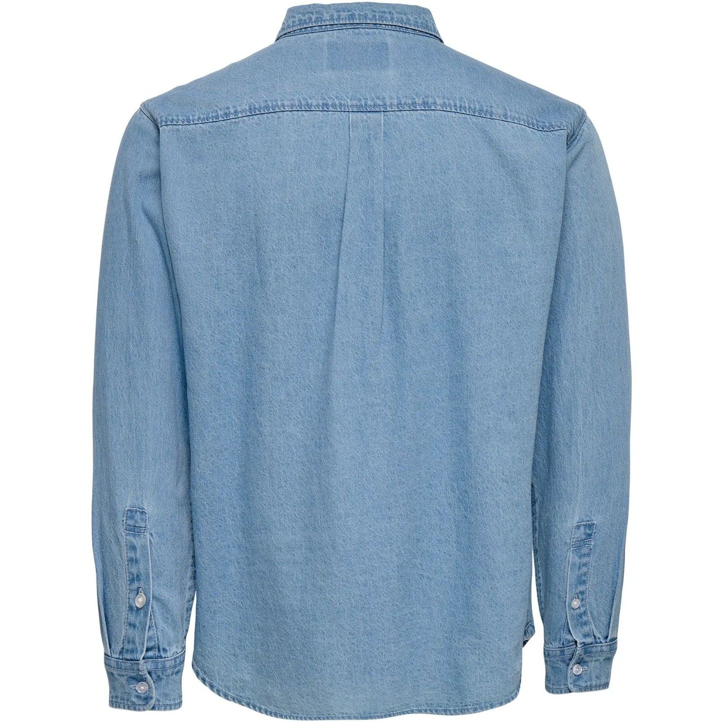 Camicie casual Uomo Only & Sons - Onsorson Regular Yfm Dnm Shirt Noos - Blu