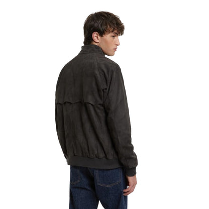 Giacconi Uomo Baracuta - Suede G9 Genuine - Blu