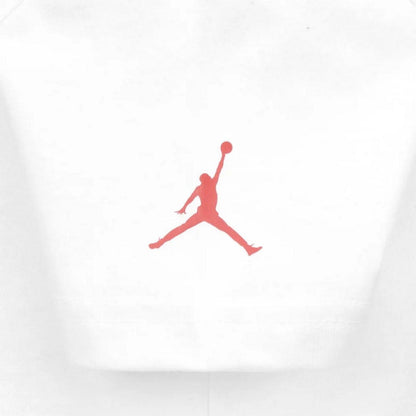 T-shirt Ragazzi Unisex Jordan - Jdb Poolside Jumpman Ss Tee - Bianco