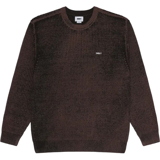Maglioni Uomo Obey - Obey Spray Effect Sweater - Multicolore